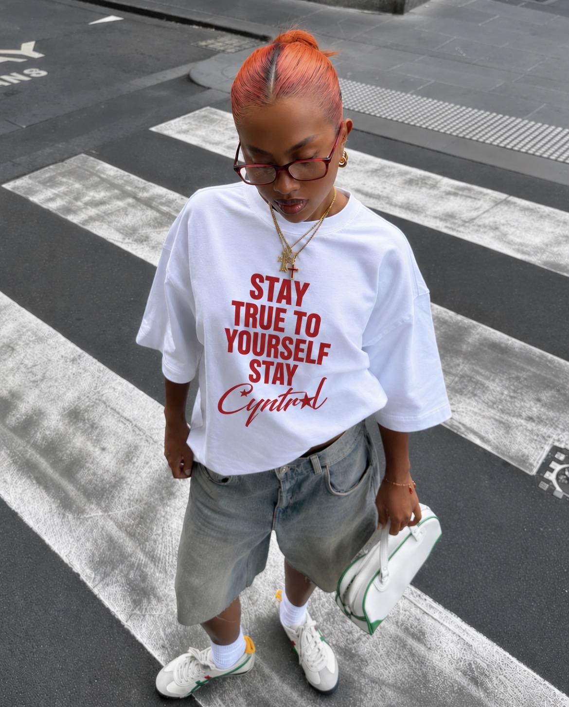Cyntral’s motto tee